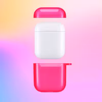 imoshion Neon Case Apple AirPods 1 / 2 - Neon-Pink