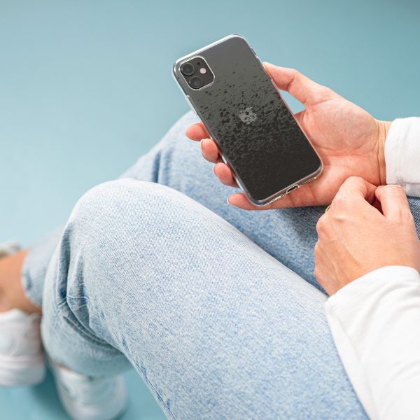 imoshion Design Hülle Apple iPhone Xr - Splatter Black