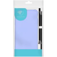 imoshion Color Backcover mit Band iPhone 12 (Pro) - Violett