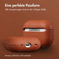 Accezz Echtleder Case  Apple AirPods Pro 2 - Cognac