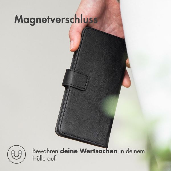 imoshion Luxuriöse Klapphülle für das Xiaomi Redmi Note 11 (4G) / Note 11S (4G) - Schwarz