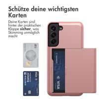 imoshion Backcover mit Kartenfach Samsung Galaxy S21 - Rosé gold