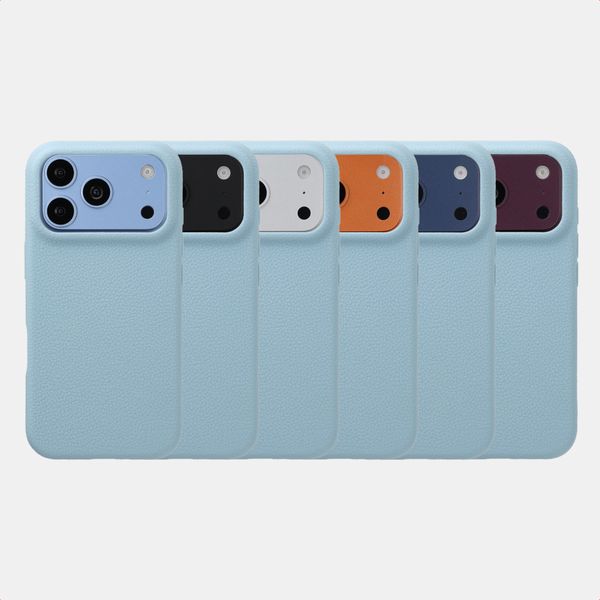 imoshion Texture Backcover Apple iPhone 18 Pro / 17 Pro - Hellblau