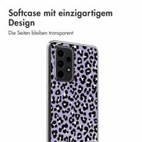 imoshion Design Hülle Samsung Galaxy A52(s) (5G/4G) - Leopard Lilac