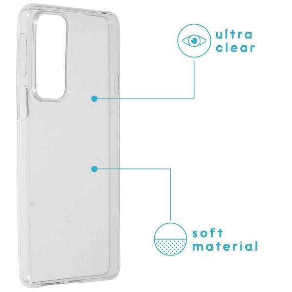 imoshion Gel Case für das Motorola Edge 20 - Transparent