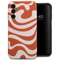 Selencia Vivid Back Cover Samsung Galaxy A15 (5G/4G) - Dream Swirl Orange
