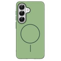imoshion Color Backcover mit Thin MagSafe Ring Samsung Galaxy S26 - Dunkelgrün