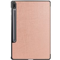 imoshion Trifold Klapphülle Samsung Galaxy Tab S8 Plus / S7 Plus / S7 FE 5G - Roségold