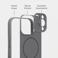 Accezz Grip Backcover mit MagSafe Apple iPhone 16 Pro - Grau