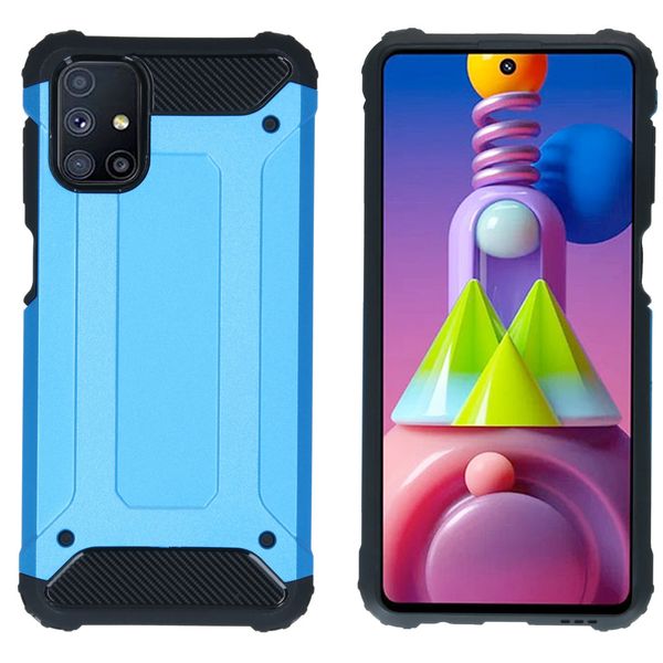 imoshion Rugged Xtreme Case Samsung Galaxy M51 - Hellblau