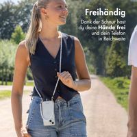 imoshion Back Cover mit Band + Armband iPhone 16 - Perlen