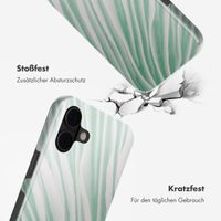 Selencia Vivid Tough Back Cover MagSafe für das iPhone 16 - Nature Grayed Jade