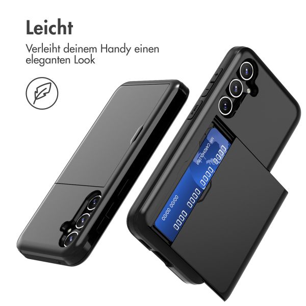 imoshion Backcover mit Kartenfach Samsung Galaxy S23 FE - Schwarz