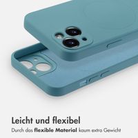 imoshion Color Back Cover mit MagSafe Apple iPhone 13 - Smoke Green