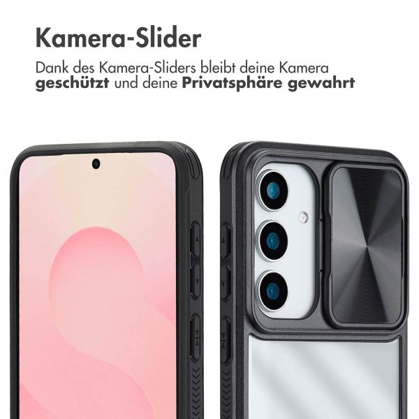 imoshion Back Cover mit Kameraschieber Samsung Galaxy S25 - Schwarz