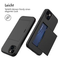 imoshion Backcover mit Kartenfach Apple iPhone 14 Plus - Schwarz