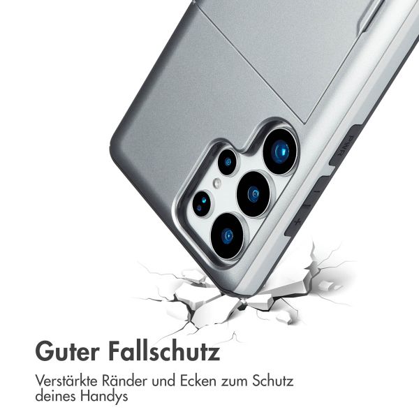 imoshion Backcover mit Kartenfach Samsung Galaxy S25 Ultra - Grau