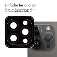 imoshion ﻿2er-Pack Objektivschutz für Kamera für das Apple iPhone 14 Pro / 14 Pro Max - Grau