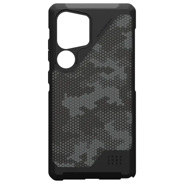 UAG Backcover Metropolis LT MagSafe für das Samsung Galaxy S25 Ultra - Micro Hex Camo Graphite