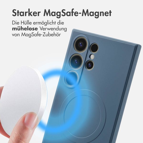 imoshion Color Back Cover mit MagSafe Samsung Galaxy S24 Ultra - Dunkelblau