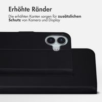 Accezz Wallet TPU Klapphülle Apple iPhone 17 - Schwarz