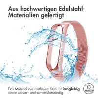 imoshion Mailändische Magnetarmband für das Xiaomi Mi Band 5 / 6 - Rosa