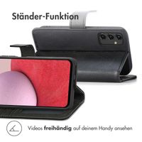 imoshion Luxuriöse Klapphülle Samsung Galaxy A14 (5G/4G) - Schwarz