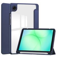 imoshion Trifold Hardcase Klapphülle Samsung Galaxy Tab A11 / A9 8.7 Zoll - Dunkelblau
