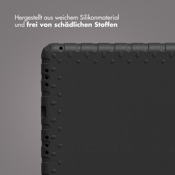 imoshion Schutzhülle mit Handgriff kindersicher Apple iPad Air 13 Zoll (2025) M3 / (2024) M2 - Schwarz