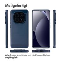 imoshion Brushed Back Cover Xiaomi Redmi Note 15 Pro (5G) - Dunkelblau