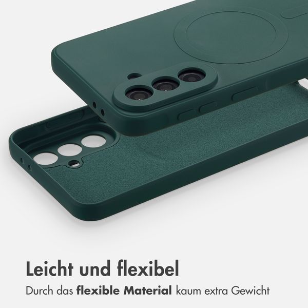 imoshion Color Back Cover mit MagSafe Samsung Galaxy A37 (5G) - Dunkelgrün