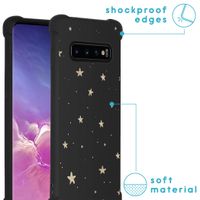 imoshion Design Hülle mit Band für das Samsung Galaxy S10 - Stars Gold