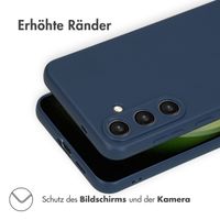 imoshion Color TPU Hülle für das Samsung Galaxy S24 Plus - Dunkelblau