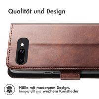 imoshion Luxuriöse Klapphülle Google Pixel 9A - Dunkelbraun