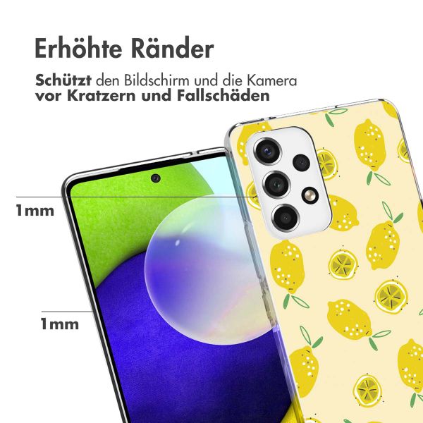 imoshion Design Hülle Samsung Galaxy A53 - Lemons