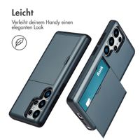 imoshion Backcover mit Kartenfach Samsung Galaxy S25 Ultra - Dunkelblau