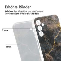 imoshion Design Hülle Samsung Galaxy A25 (5G) - Black Marble