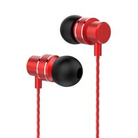 Lenovo HF118 Metal In-Ear Headphones - Rot