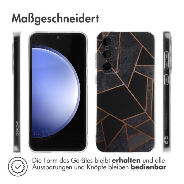 imoshion Design Hülle Samsung Galaxy S23 FE - Black Graphic