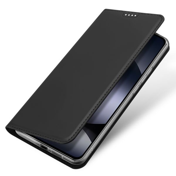 Dux Ducis Slim TPU Klapphülle für das Xiaomi Redmi Note 14 (4G) - Schwarz