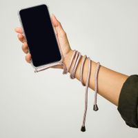 imoshion Transparentes Backcover mit Band Apple iPhone X / Xs - Rosé gold