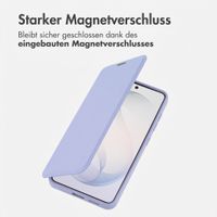 imoshion Transparente Bookcase mit MagSafe Samsung Galaxy S26 - Lila