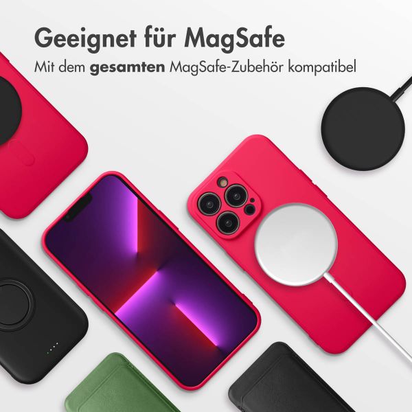 imoshion Color Back Cover mit MagSafe Apple iPhone 13 Pro - Neon Pink