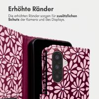 imoshion Design Klapphülle Samsung Galaxy A55 - Bloom Love Blush