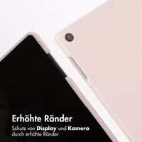 Accezz Smarte Klapphülle aus Silikon Samsung Galaxy Tab A11 Plus / A9 Plus - Rosa