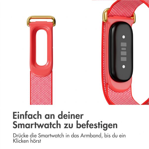 imoshion Nylonarmband für Fitbit Air - Rot