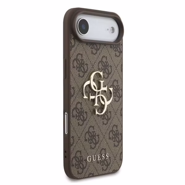 Guess 4G Metal Logo Back Cover Apple iPhone Air - Braun