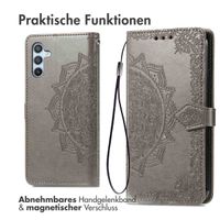 imoshion Mandala Klapphülle Samsung Galaxy A34 (5G) - Grau