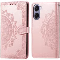 imoshion Mandala Klapphülle Oppo A6x (4G/5G) - Rose Gold