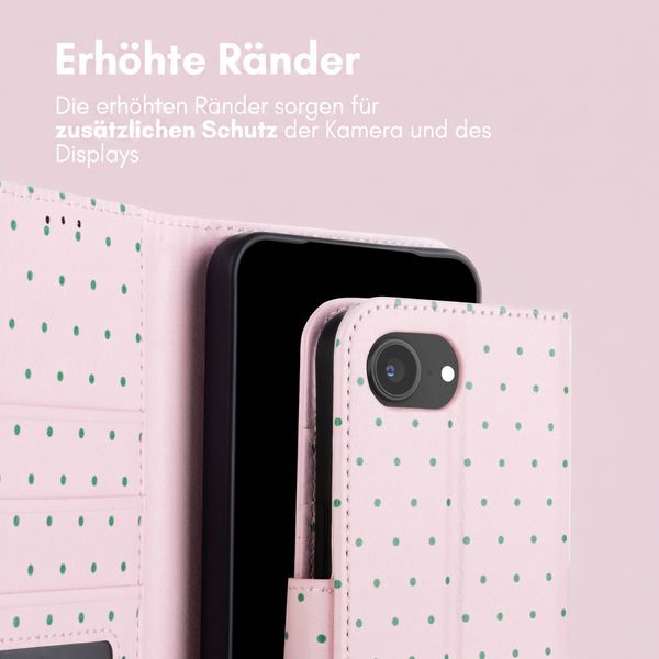 imoshion Design Klapphülle Apple iPhone 17e / 16e - Happy Dots